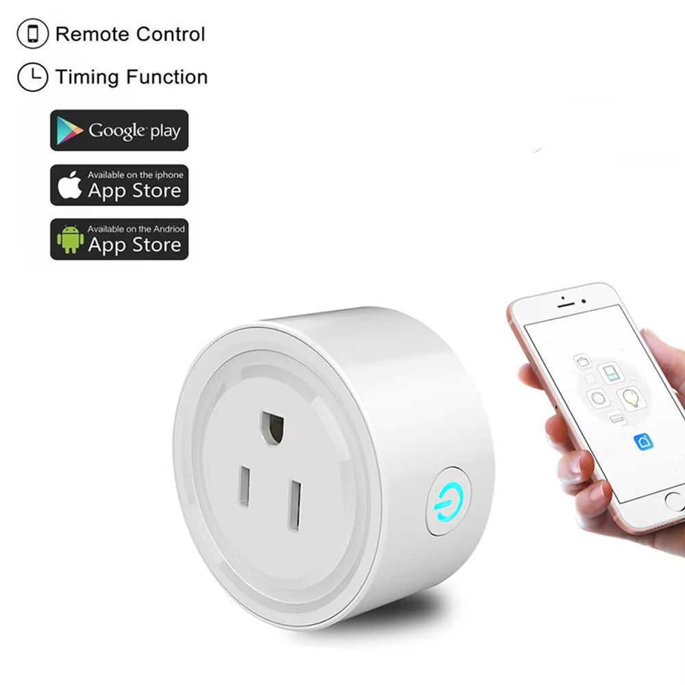 WIFI Smart Plug US Plug Smart Timing Socket Wireless Outlet Control Function Plug for Smart Home Automation by Ewelink App